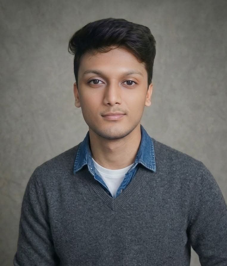 Aayush Bharti professional studio headshot